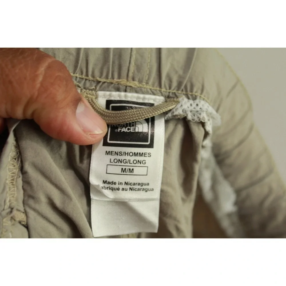 The North Face Brown Men Shorts Utility Outdoor Stains Size Large